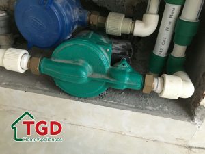 Máy bơm tăng áp mini cho chung cư