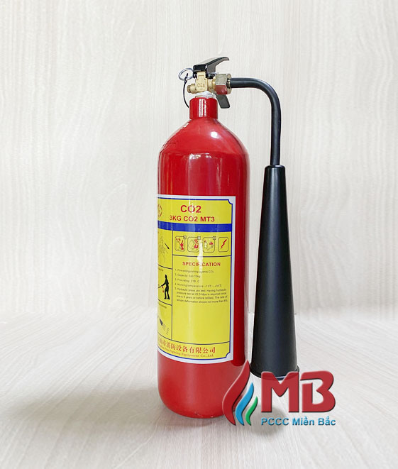 Bình chữa cháy khí CO2-MT3 - 3kg