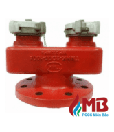 Họng tiếp nước Tomoken 2 cửa D65
